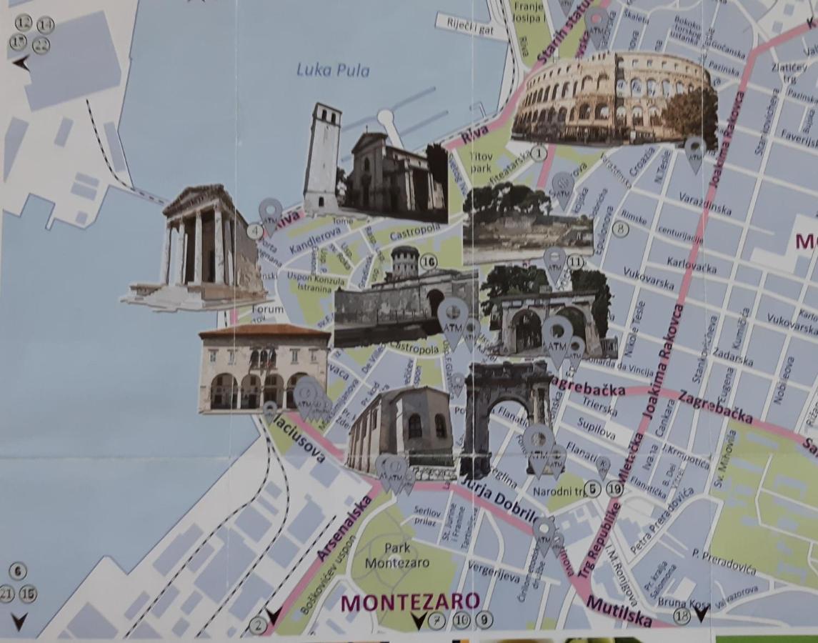 Apartment Monte Zaro بولا المظهر الخارجي الصورة